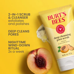 Peach & Willow Bark Deep Pore Scrub